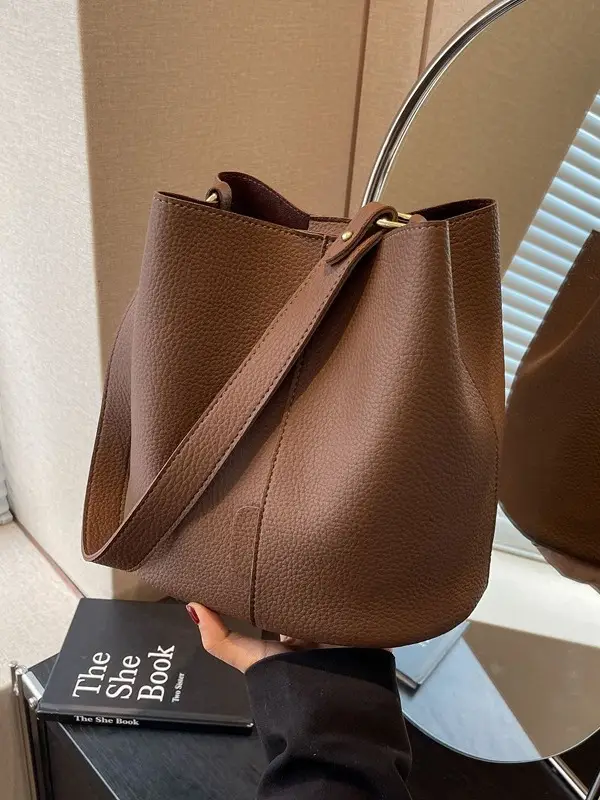 Women Retro Western Shoulder Bag Brown 2024 - Image 5
