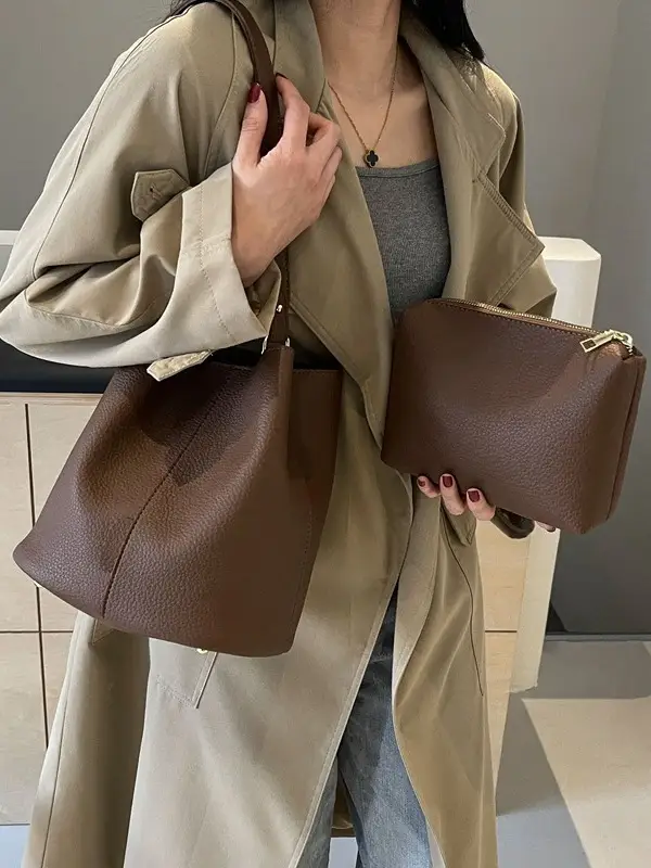 Women Retro Western Shoulder Bag Brown 2024 - Image 7