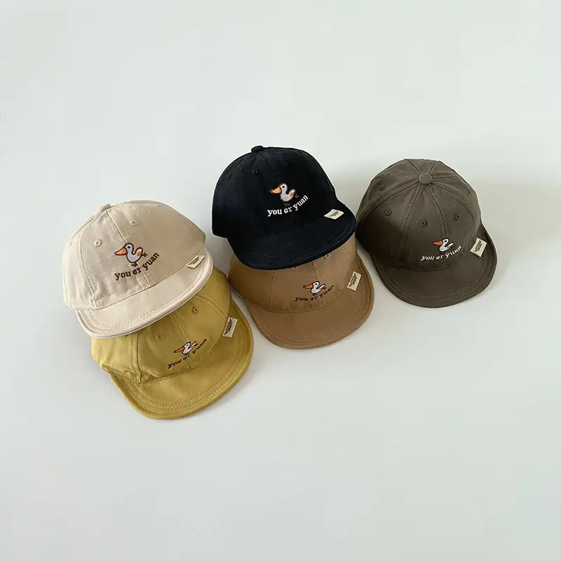 Yipan Korean Baby Hats 2025 Cartoon Super Cute Boy Girl - Image 6