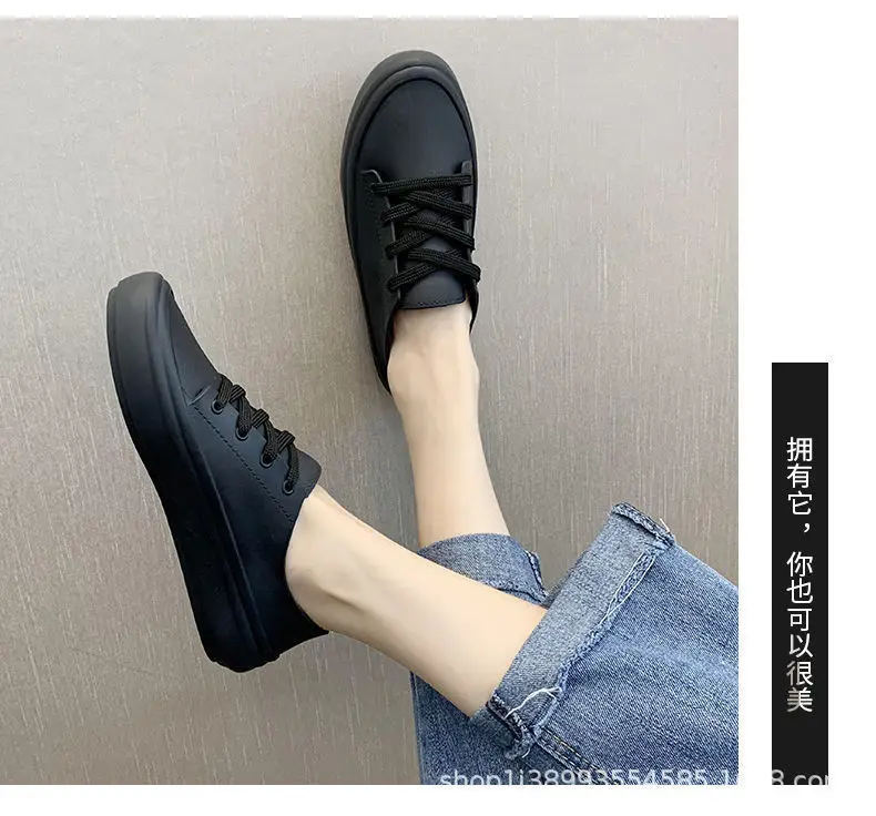 Spring and Autumn New Waterproof White Shoes for Female Students, Women's Single Shoes, Women's Shoes, Spring Flat Shoes, Women's Sneakers, Women's Models — feature 11