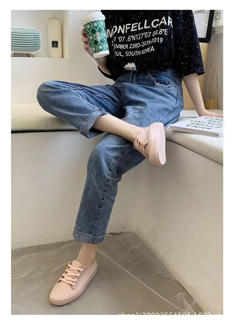 Spring and Autumn New Waterproof White Shoes for Female Students, Women's Single Shoes, Women's Shoes, Spring Flat Shoes, Women's Sneakers, Women's Models — feature 15