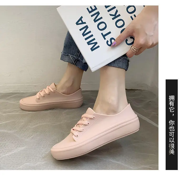 Spring and Autumn New Waterproof White Shoes for Female Students, Women's Single Shoes, Women's Shoes, Spring Flat Shoes, Women's Sneakers, Women's Models — feature 16