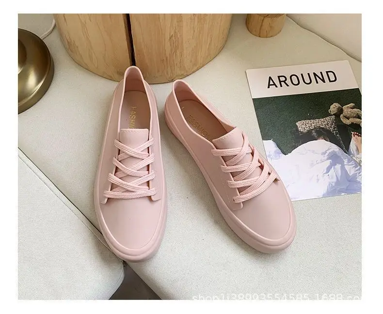 Spring and Autumn New Waterproof White Shoes for Female Students, Women's Single Shoes, Women's Shoes, Spring Flat Shoes, Women's Sneakers, Women's Models — feature 22