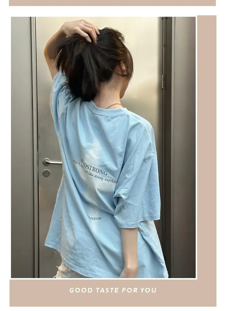 Men Printed White Short Sleeve T-Shirt Summer Hip Hop — feature 21