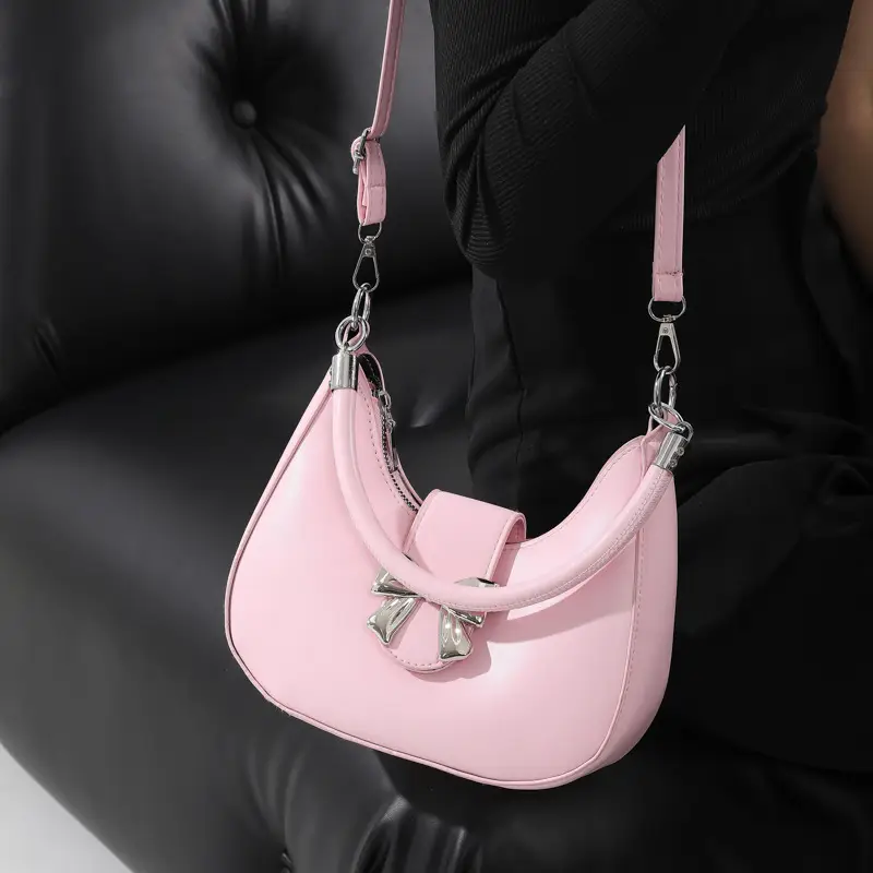 Beige Korean Style Shoulder Bag 2024 - Image 6