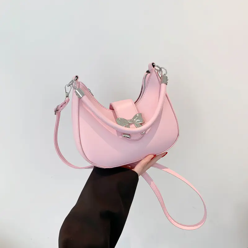 Beige Korean Style Shoulder Bag 2024 - Image 4