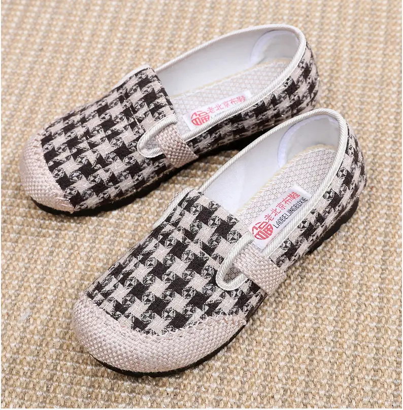Women's Shoes Spring New Old Beijing Cloth Shoes Women's Single Shoes Breathable Cotton and Linen Cloth Shoes Slip-on Lazy Casual Fisherman Shoes — feature 26