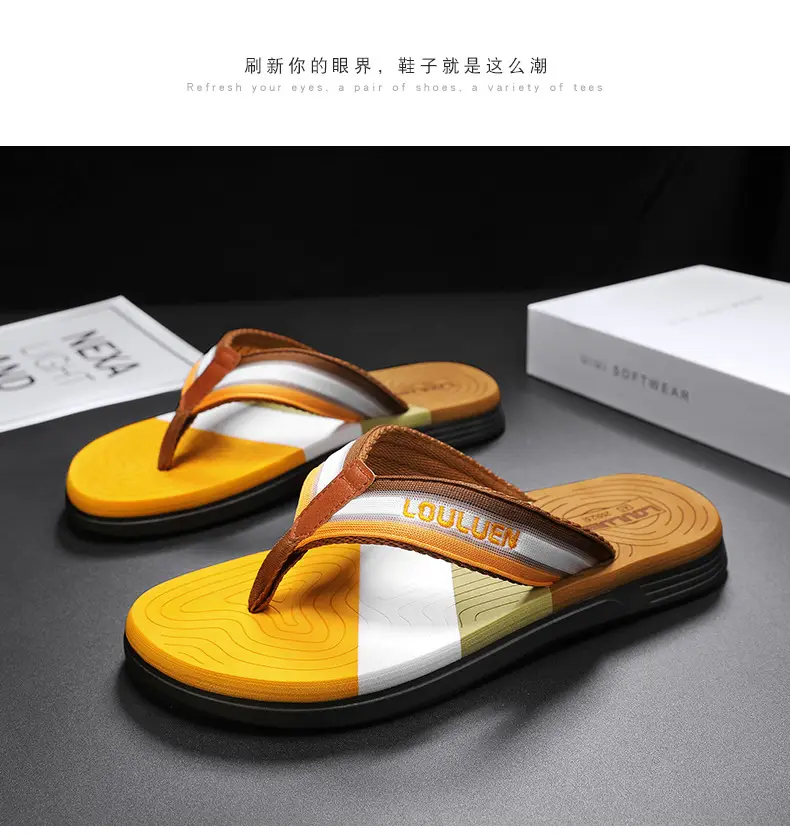2026 New Summer Style Large Size Men's Flip-Flops with Soft Soles, Non-Slip Outdoor Flip-Flops, Men's Casual Beach Sandals — feature 17