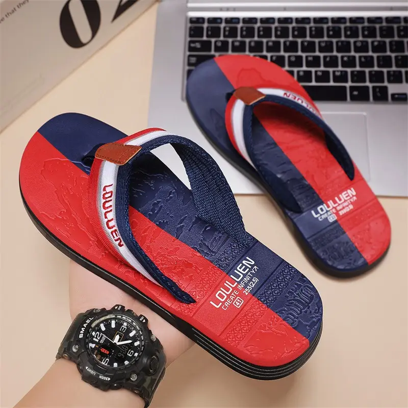 2026 Summer Large Size Flip-Flops for Men, Non-Slip, Fashionable, Trendy, Soft-Soled Flip-Flops for Men, Beach Sandals - Image 13
