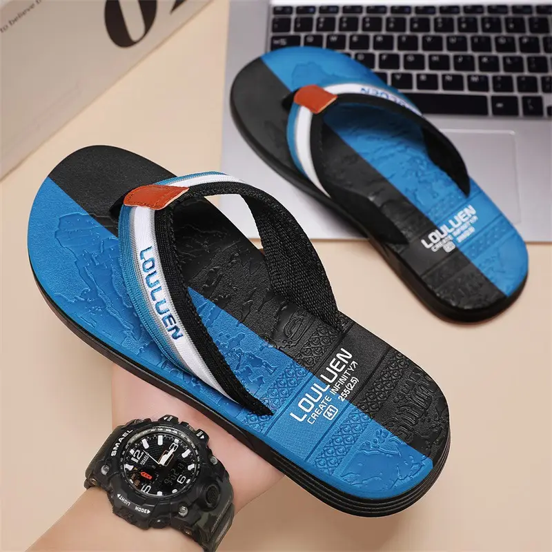 2026 Summer Large Size Flip-Flops for Men, Non-Slip, Fashionable, Trendy, Soft-Soled Flip-Flops for Men, Beach Sandals - Image 14