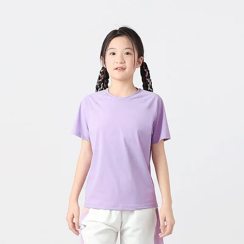 Summer Korean Kids White Short Sleeve T-Shirt - Image 19