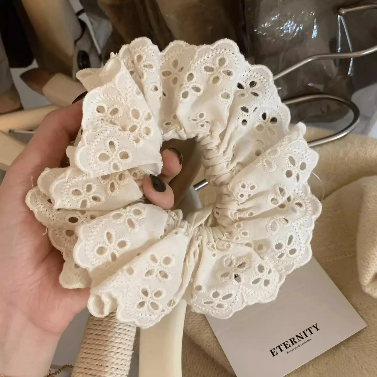 Zhao Lusi Hair Band with Fairy Lace for Women