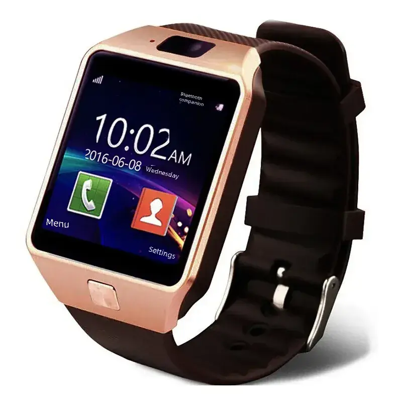 Bluetooth Smart Watch with Touch Screen & Card Positioning