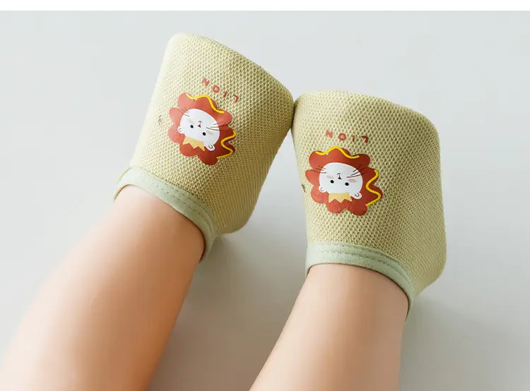 Pink Bunny Toddler Slip-On Socks for 1-3 Years — feature 11