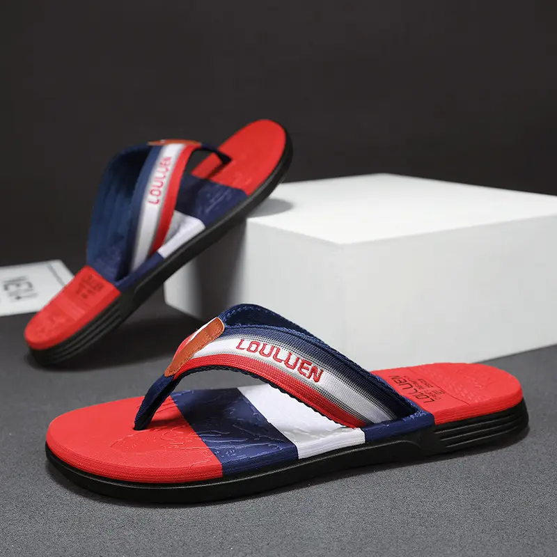 Summer flip flops men's personalized outdoor beach shoes summer outdoor trendy soft bottom non-slip sandals men's fashion - Image 13