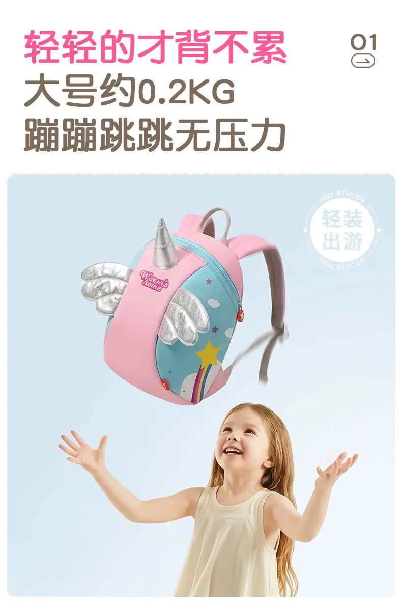 Kindergarten Schoolbags for Boys and Girls Aged 1-3-6 Years Old, Cartoon Backpacks for Kidsren Traveling Abroad — feature 10