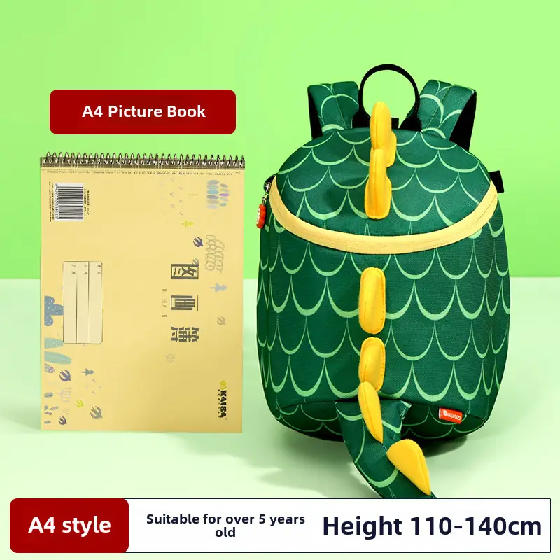 Kindergarten Schoolbags for Boys and Girls Aged 1-3-6 Years Old, Cartoon Backpacks for Kidsren Traveling Abroad