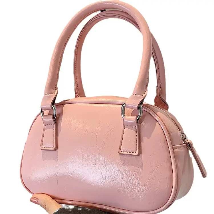 Korean Style Black Shoulder Messenger Bag for Women - Image 9