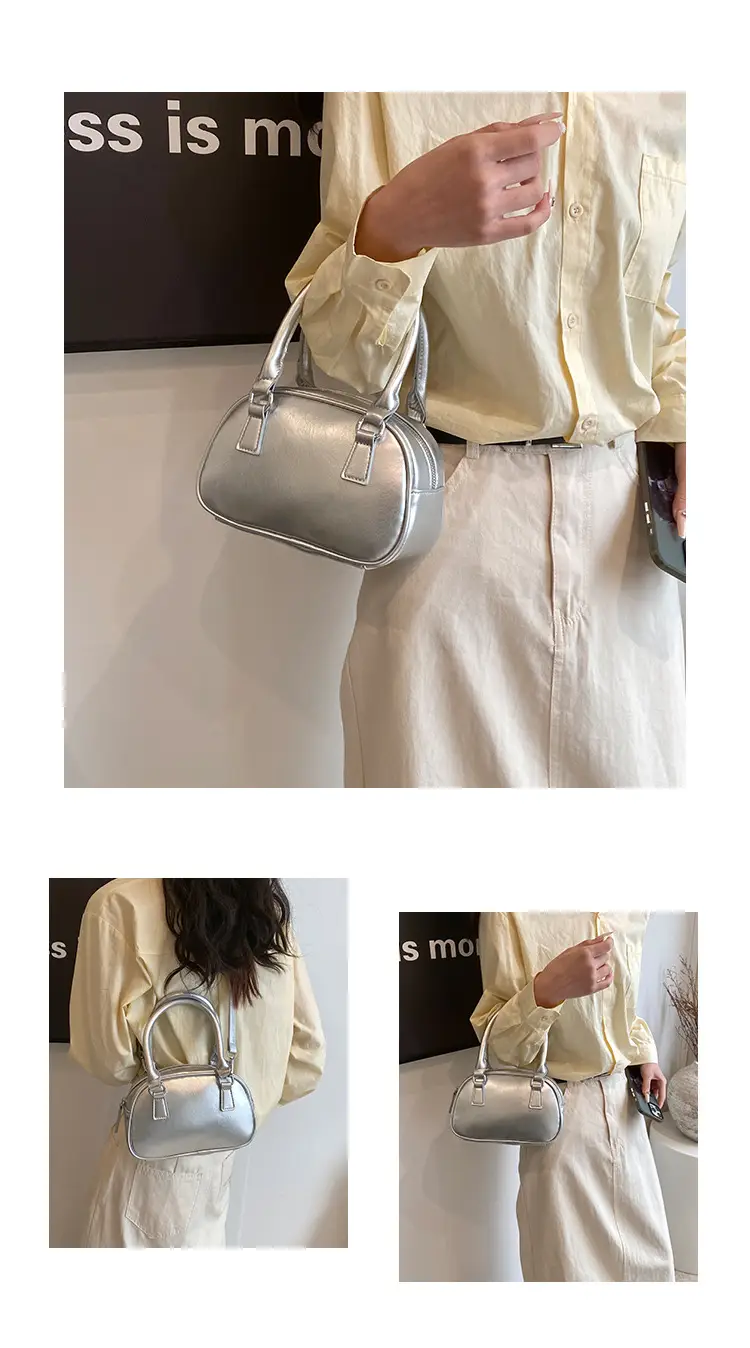 Korean Style Black Shoulder Messenger Bag for Women — feature 5
