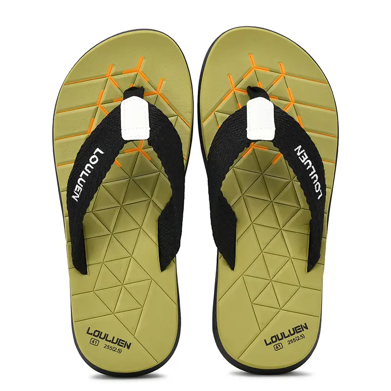 2025 Men's Orange Loulumen Beach Slippers - Image 7