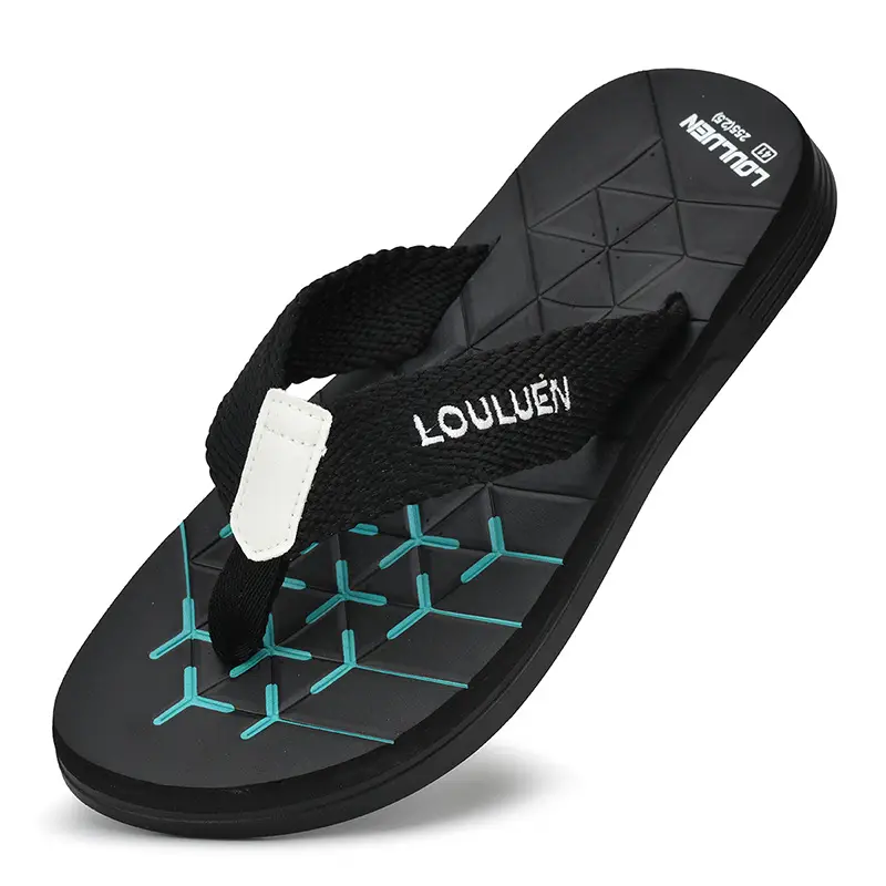 2025 Men's Orange Loulumen Beach Slippers - Image 9
