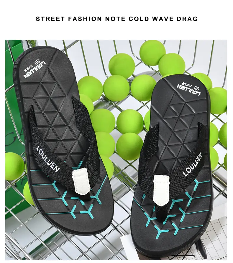 2025 Men's Orange Loulumen Beach Slippers — feature 19