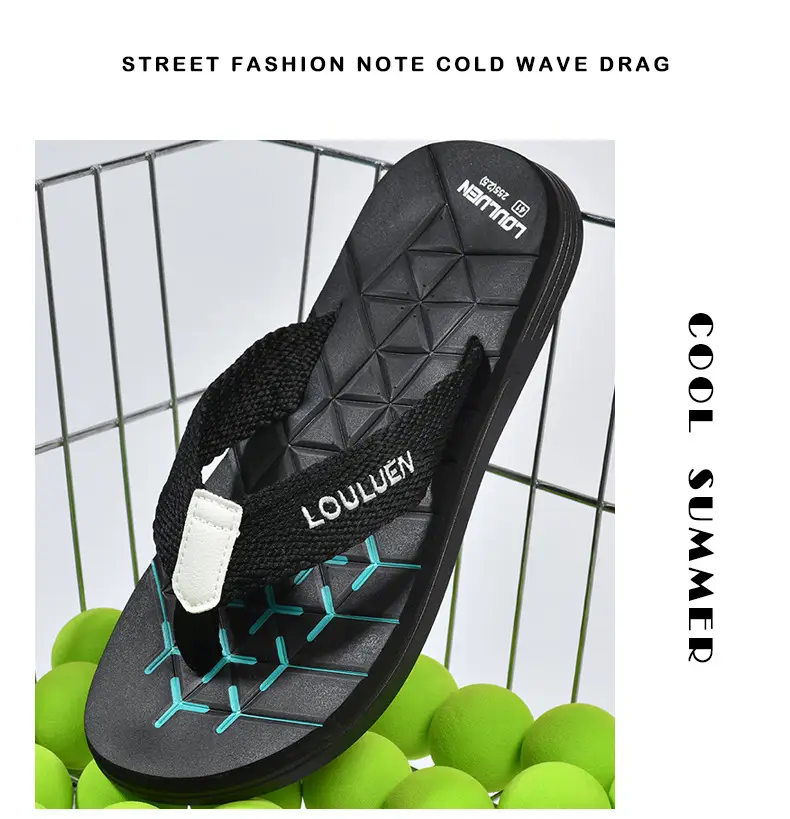 2025 Men's Orange Loulumen Beach Slippers — feature 20