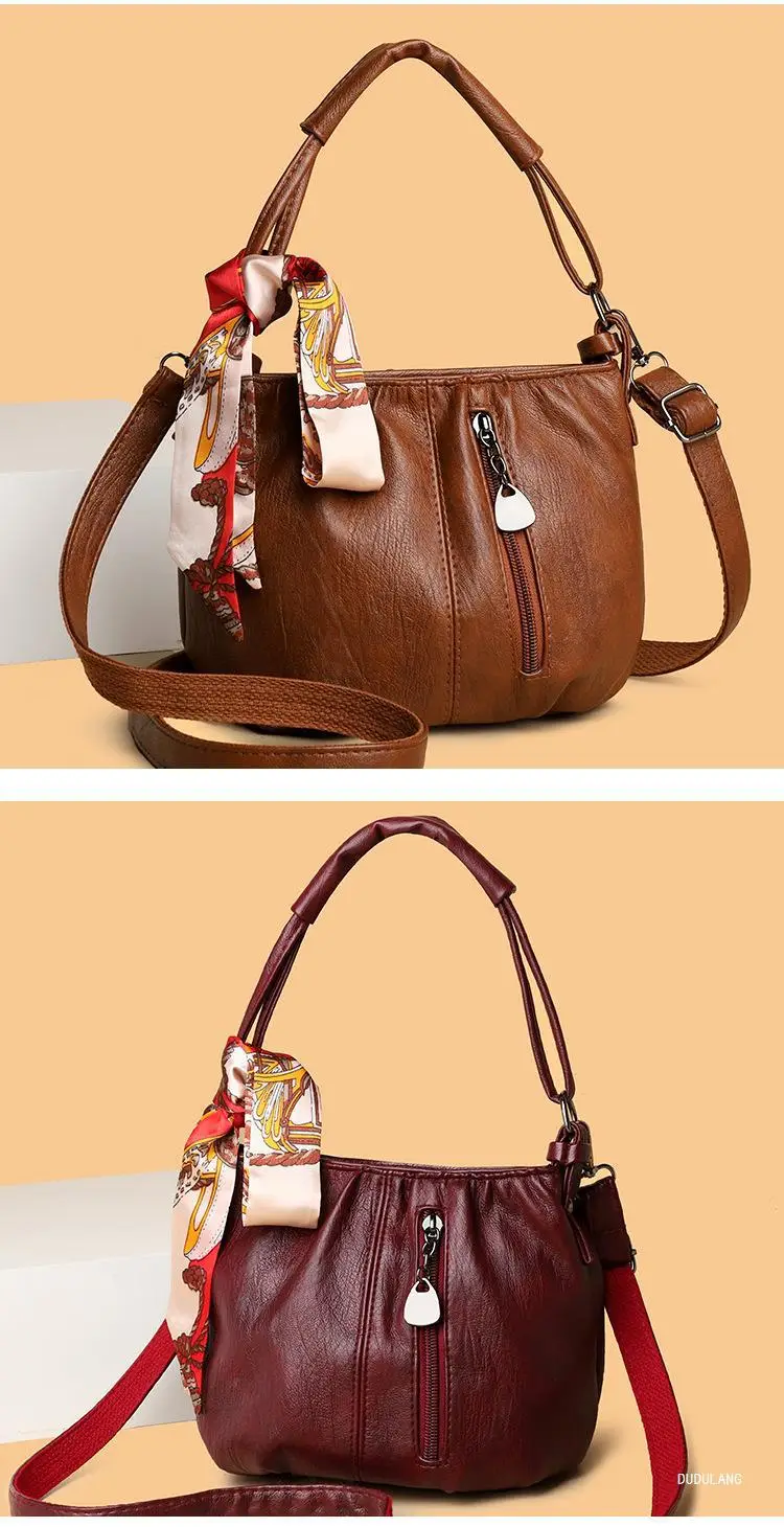Black Pleated Shoulder Bag for Women 2026 — feature 11