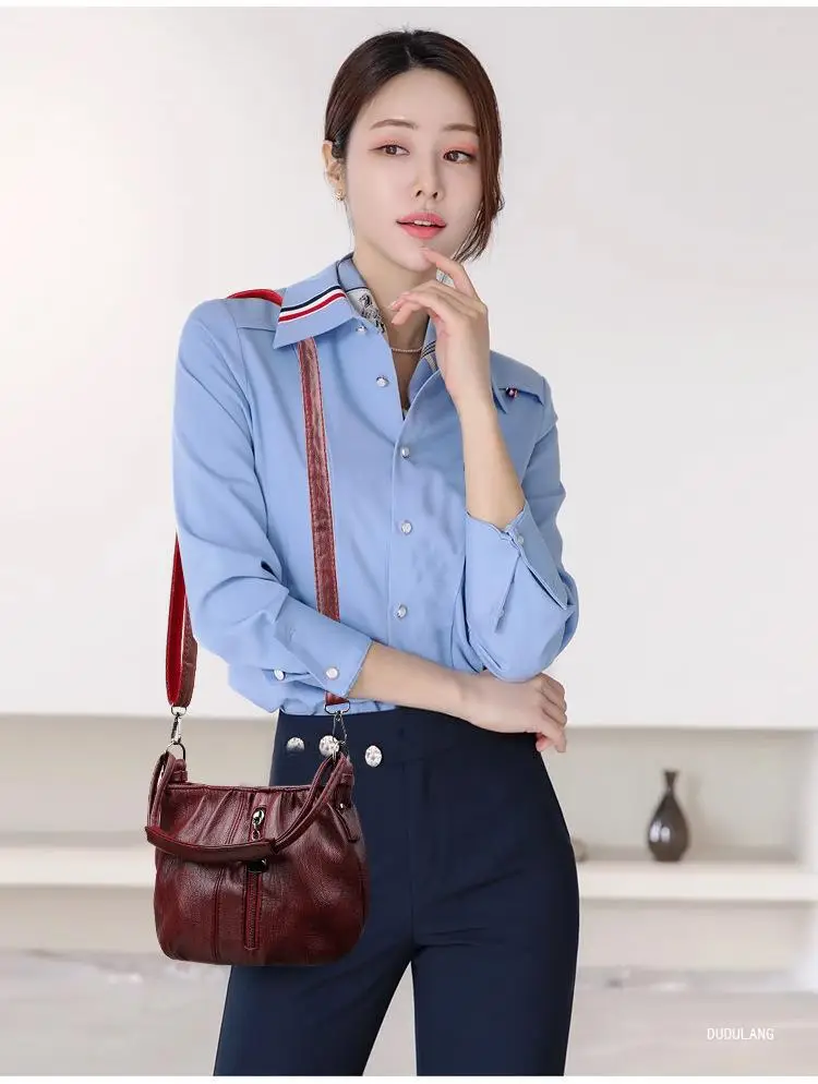 Black Pleated Shoulder Bag for Women 2026 — feature 16