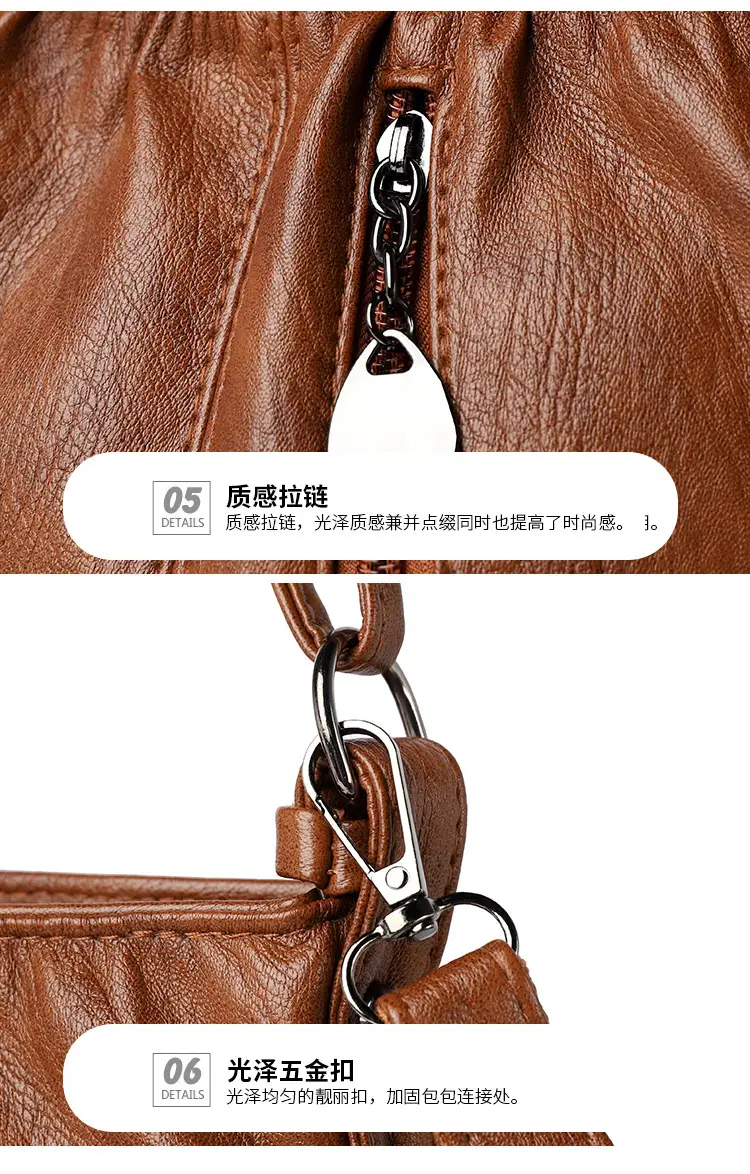 Black Pleated Shoulder Bag for Women 2026 — feature 26