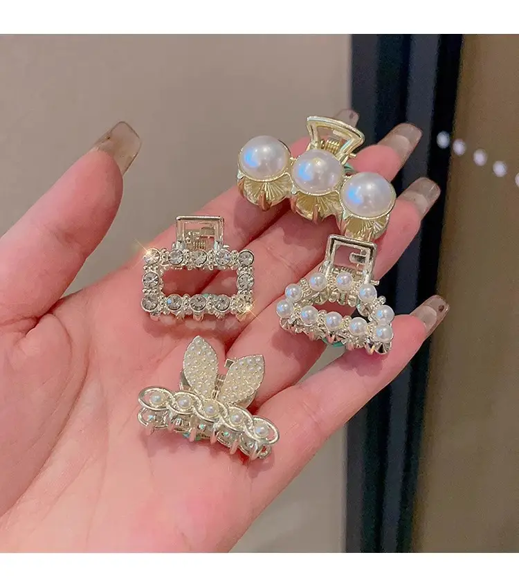 Gold Pearl Butterfly Hairpin for Women — feature 26