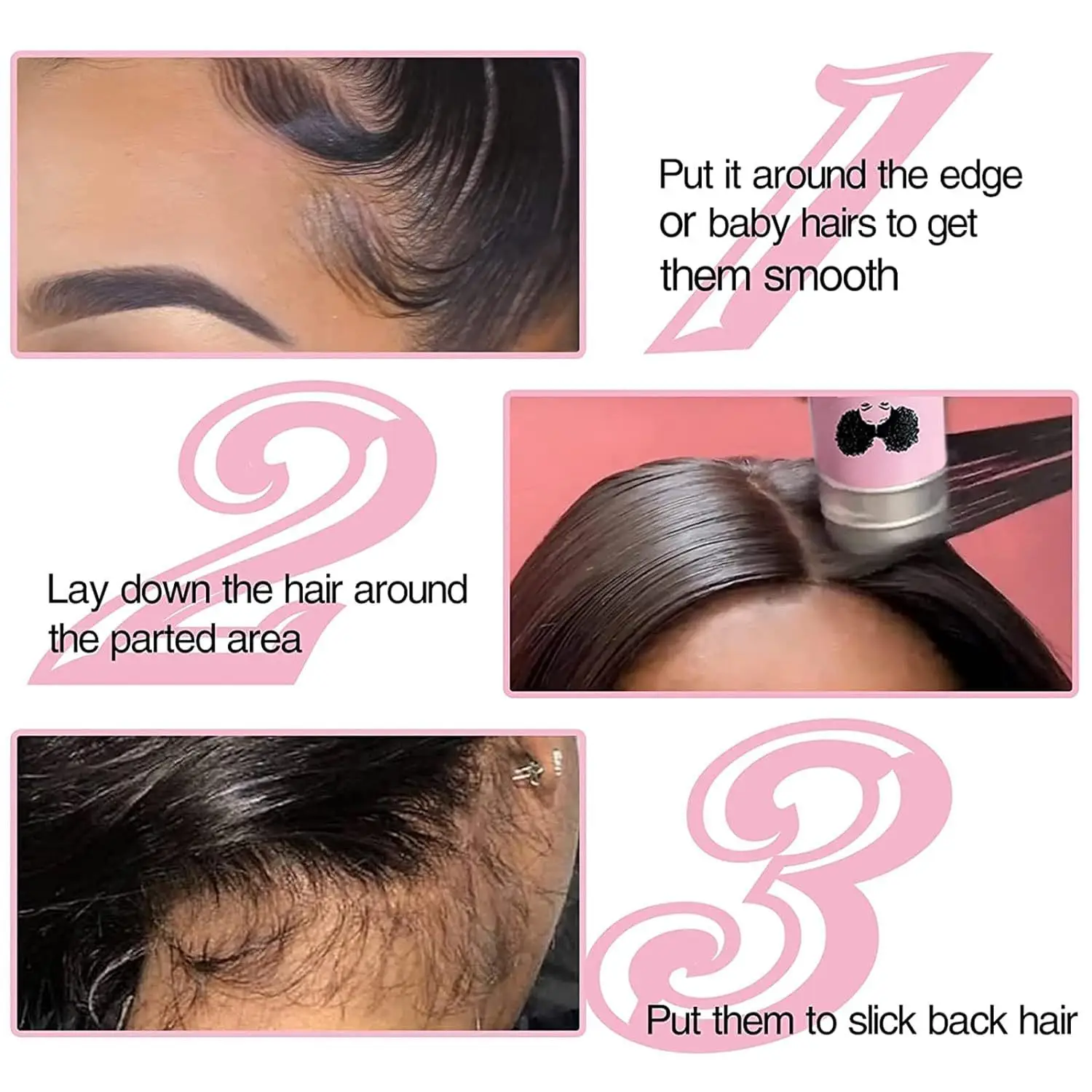 Batana Oil Wax Stick Anti-Frizz Hair Style — feature 7
