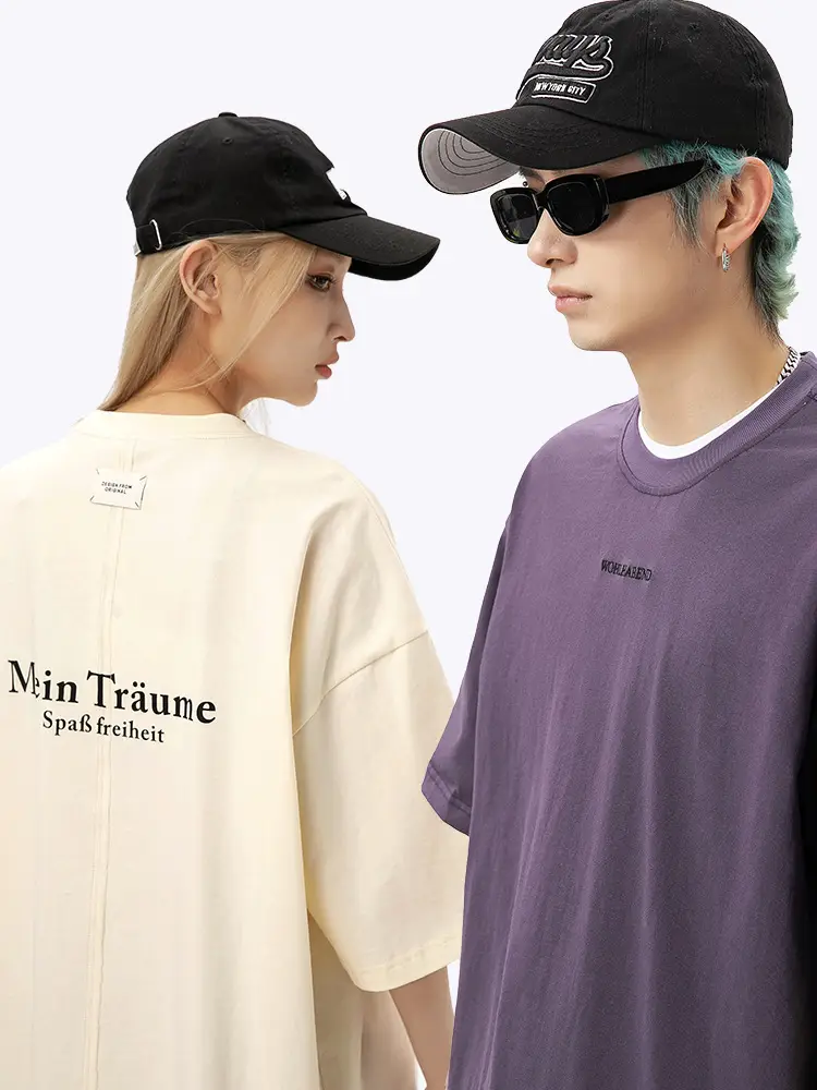 Men's Printed T-Shirt Summer Casual Pair - Image 5