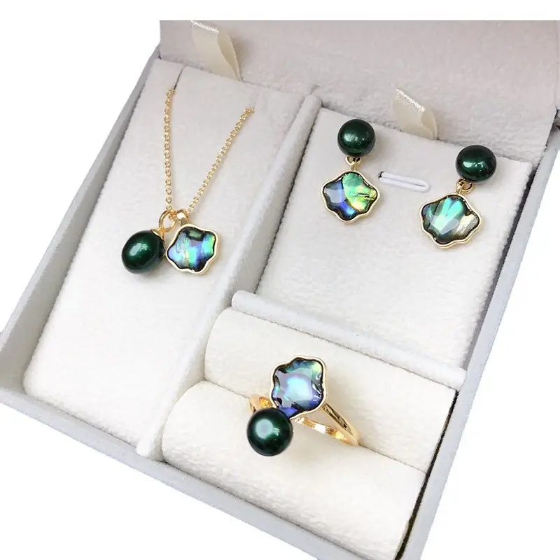 2024 Freshwater Pearl Earrings Set for Women - Image 7