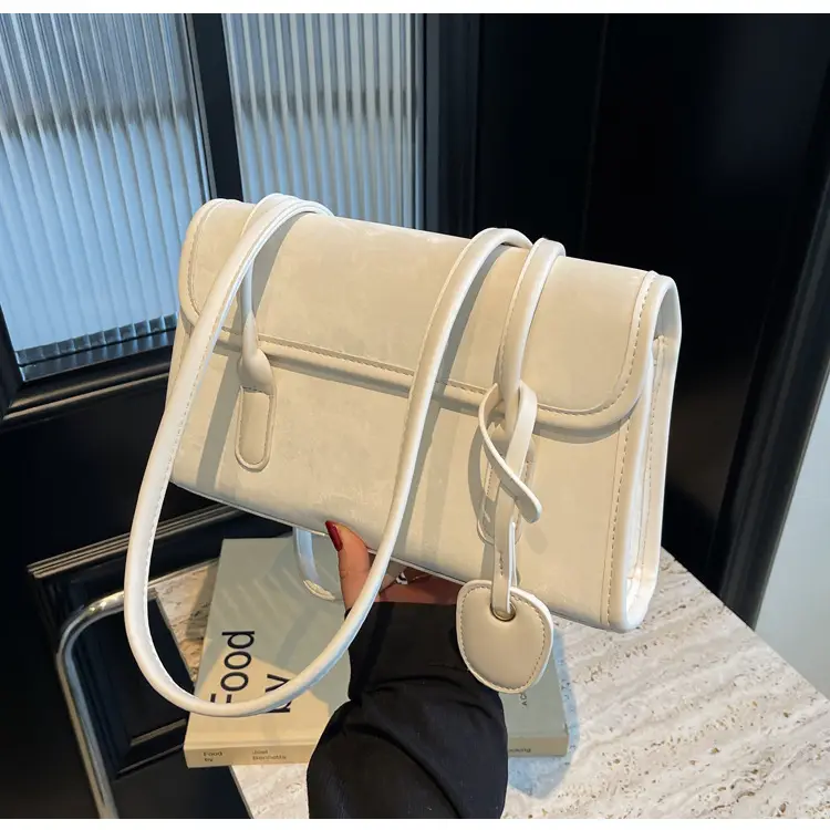Black French Niche Shoulder Bag for Women — feature 16