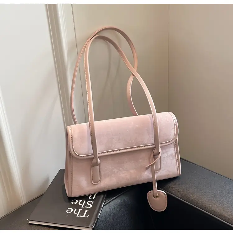 Black French Niche Shoulder Bag for Women — feature 20