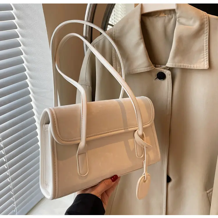 Black French Niche Shoulder Bag for Women — feature 22