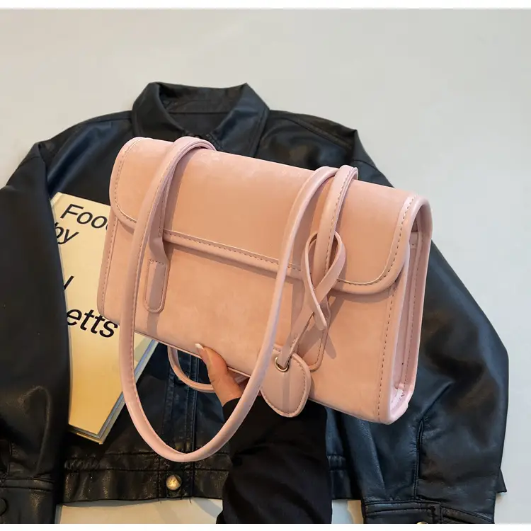 Black French Niche Shoulder Bag for Women — feature 25