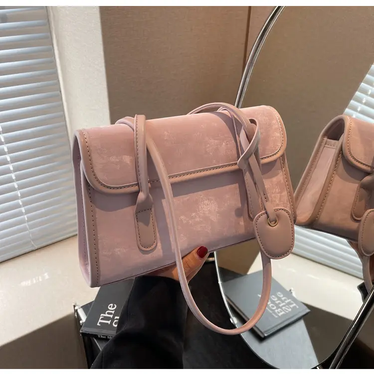Black French Niche Shoulder Bag for Women — feature 28