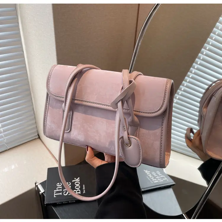 Black French Niche Shoulder Bag for Women — feature 29