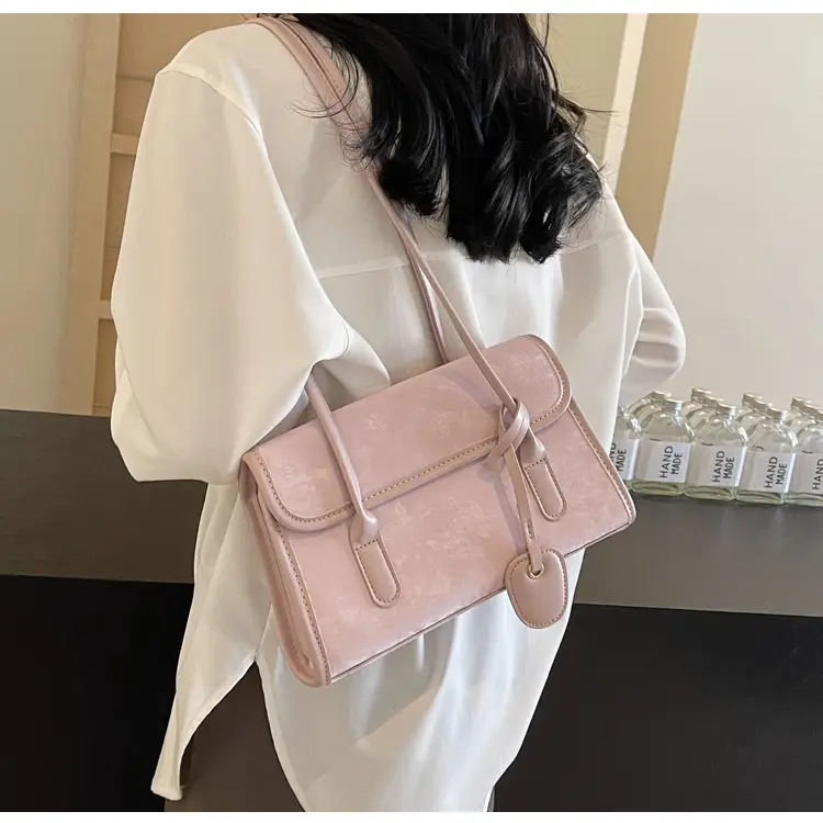 Black French Niche Shoulder Bag for Women — feature 30