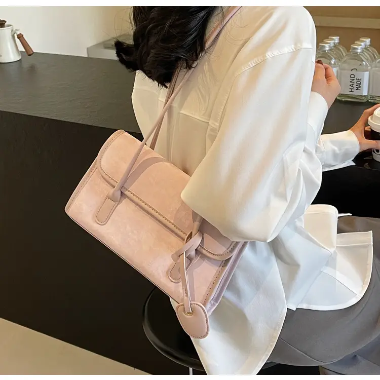 Black French Niche Shoulder Bag for Women — feature 33