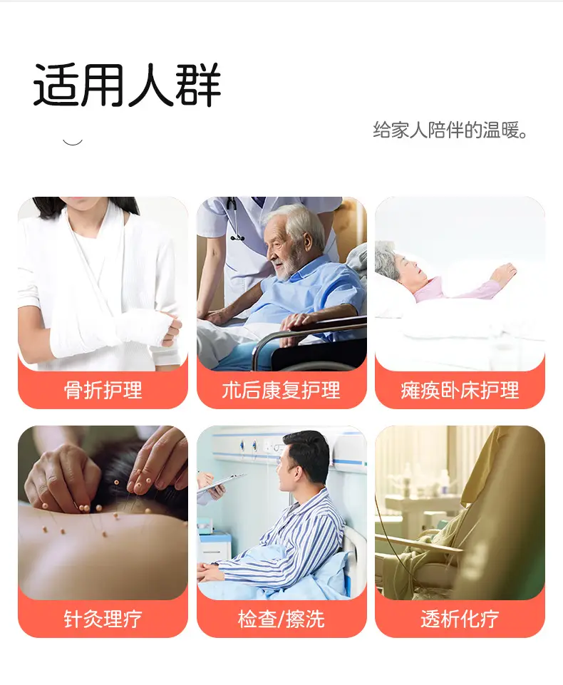 Men's Full Open T-Shirt Arm Upper Limb Post Op Free Hospital Gown — feature 4