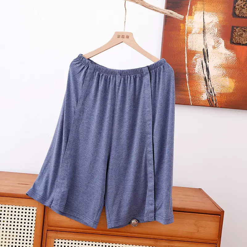 Men's Full Open T-Shirt Arm Upper Limb Post Op Free Hospital Gown