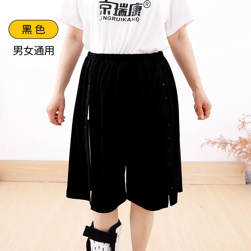 Men's Full Open T-Shirt Arm Upper Limb Post Op Free Hospital Gown