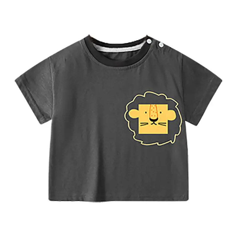 Baby T-Shirt Summer Set Boys Girls Cotton Patterned