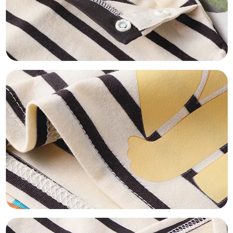 Baby T-Shirt Summer Set Boys Girls Cotton Patterned — feature 12