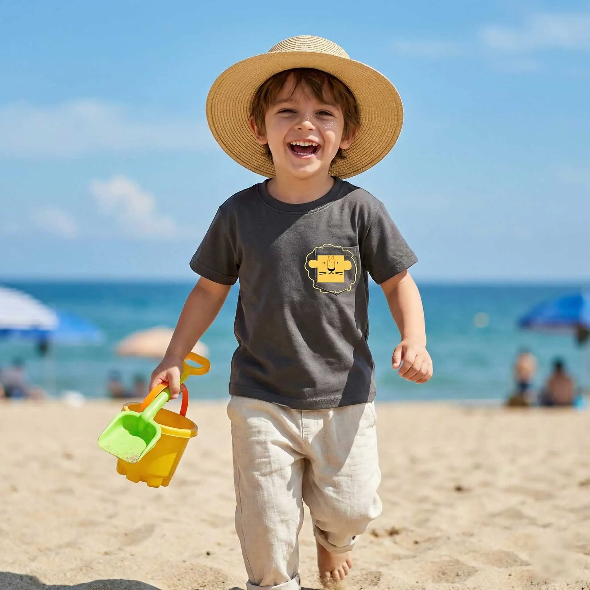 Baby T-Shirt Summer Set Boys Girls Cotton Patterned