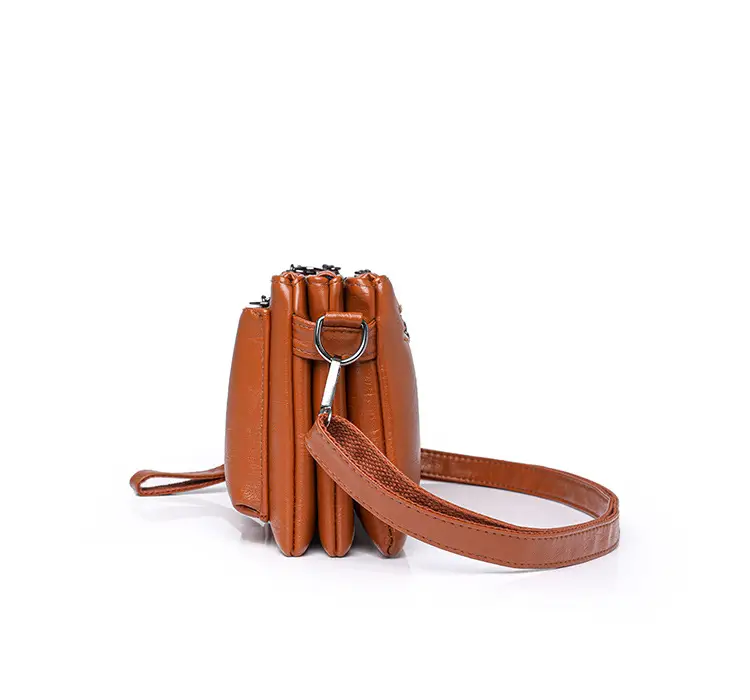 Blue Soft Leather Crossbody Bag for Women — feature 29