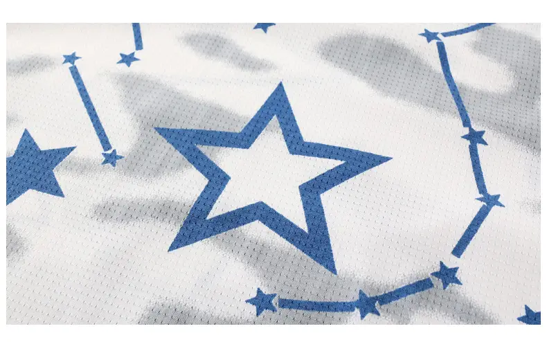 Kids Star Print T-Shirt Mint Green Boys Summer Wear — feature 58